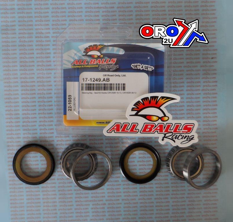 STEERING BEARING KIT ALLBALLS, ALLBALLS 22-1059 HONDA