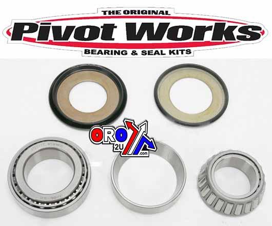STEERING BEARING KIT CR, PIVOT WORKS PWSSK-H02-021, CR125R 93-07, CR250R 92-07, CRF250R 04-09, CRF250RX 19-20, CRF250X 04-17, CRF450L 19-20, CRF450R 02-