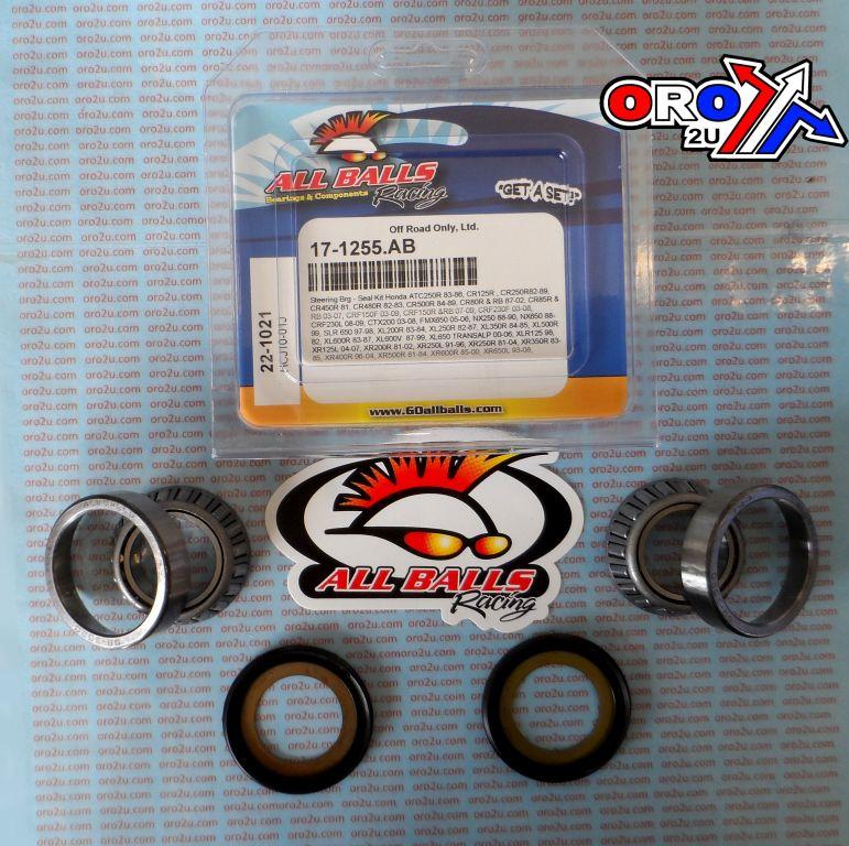 STEERING BEARING KIT ALLBALLS, ALLBALLS 22-1021 HONDA/MONTESA