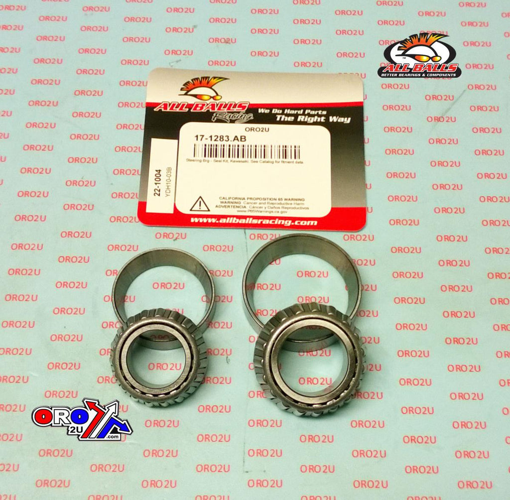 STEERING BEARING KIT ALLBALLS, ALLBALLS 22-1004 KAW/SUZUKI/VICTORY/YAM