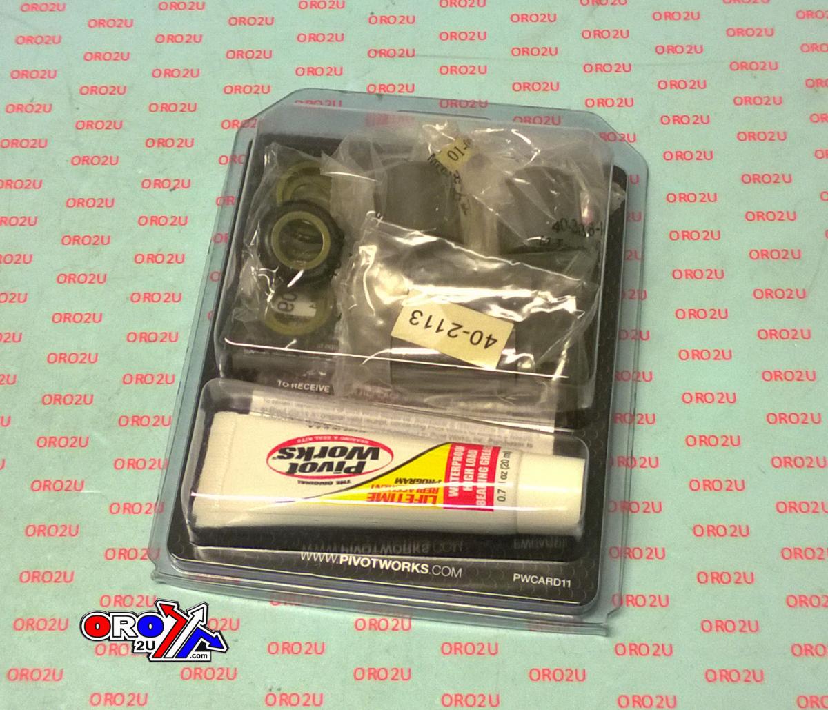 SWINGARM BEARING KIT KX65 85, PIVOT WORKS PWSAK-K08-008 KAW/SUZ 100, PWSAKK08008