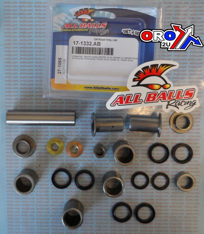 SWINGARM LINKAGE KIT YZF YZ, ALLBALLS 27-1065 YAMAHA WRF