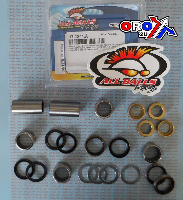 SWINGARM BEARING KIT ALLBALLS, ALLBALLS 28-1179 HUSABERG 05-08