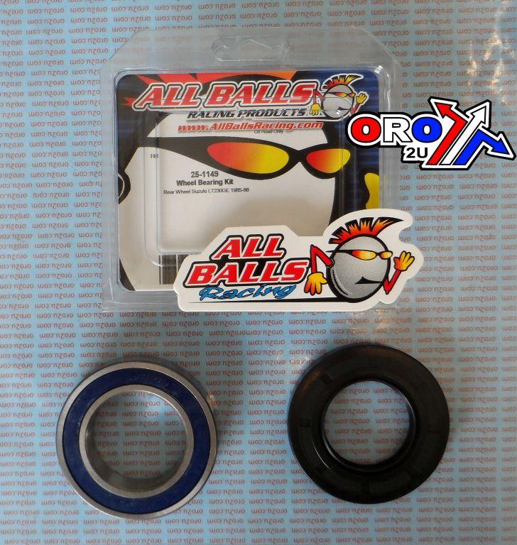 WHEEL BEARING FRONT 73-19 ARCTIC/HON/KYMCO 50-150, ALLBALLS 25-1149 ATV