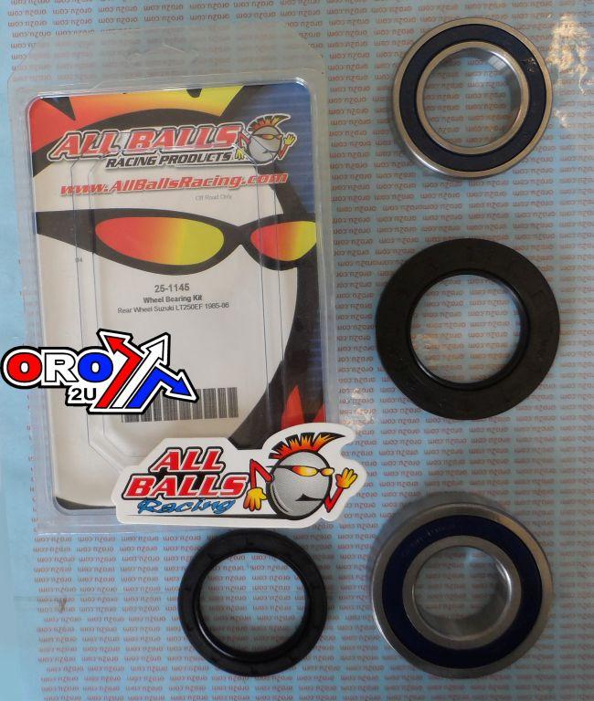 WHEEL BEARING KIT FRONT 84-01 HON/SUZ/HYOSUNG 50-125, ALLBALLS 25-1145 ROAD/ATV/DIRT