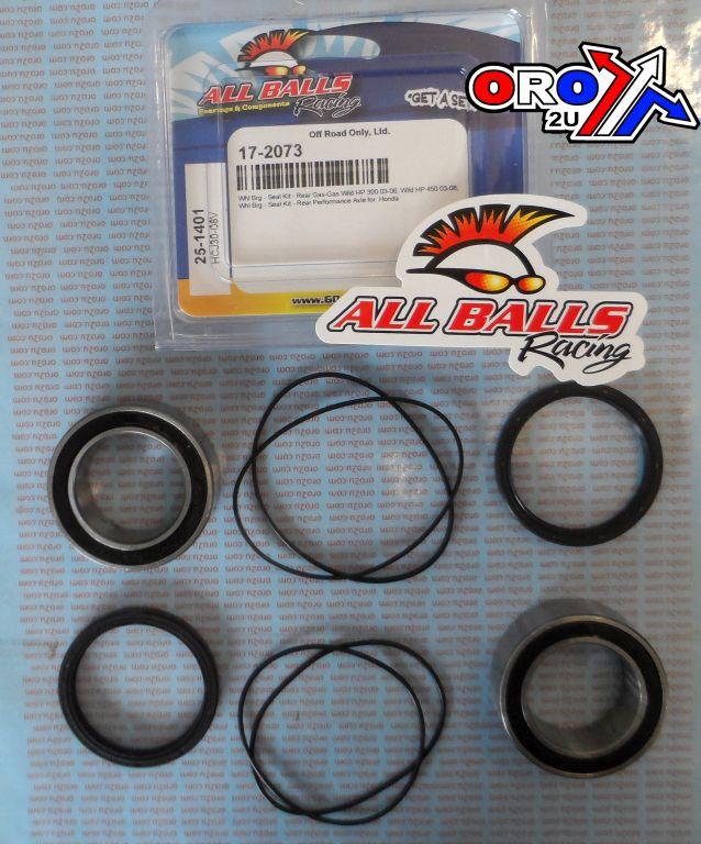 WHEEL BEARING KIT REAR TRX, ALLBALL 25-1401 Gas-Gas ATC