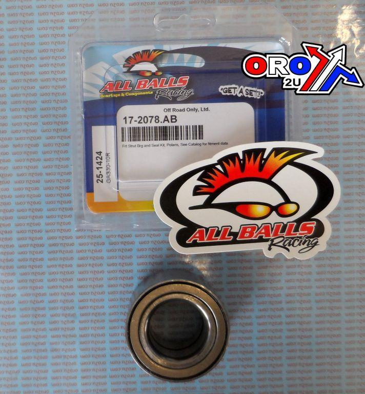 WHEEL BEARING KIT FRONT & REAR 01-22 KUBOTA/POLARIS, ALLBALLS 25-1424 ATV