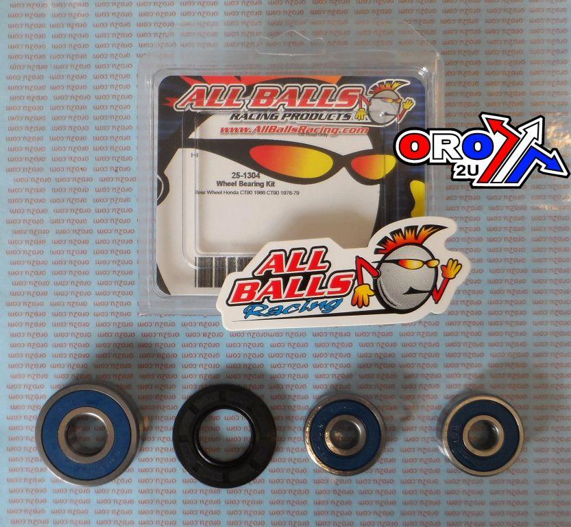 WHEEL BEARING KIT REAR 66-79 HON CT90, ALLBALLS 25-1304 ROAD