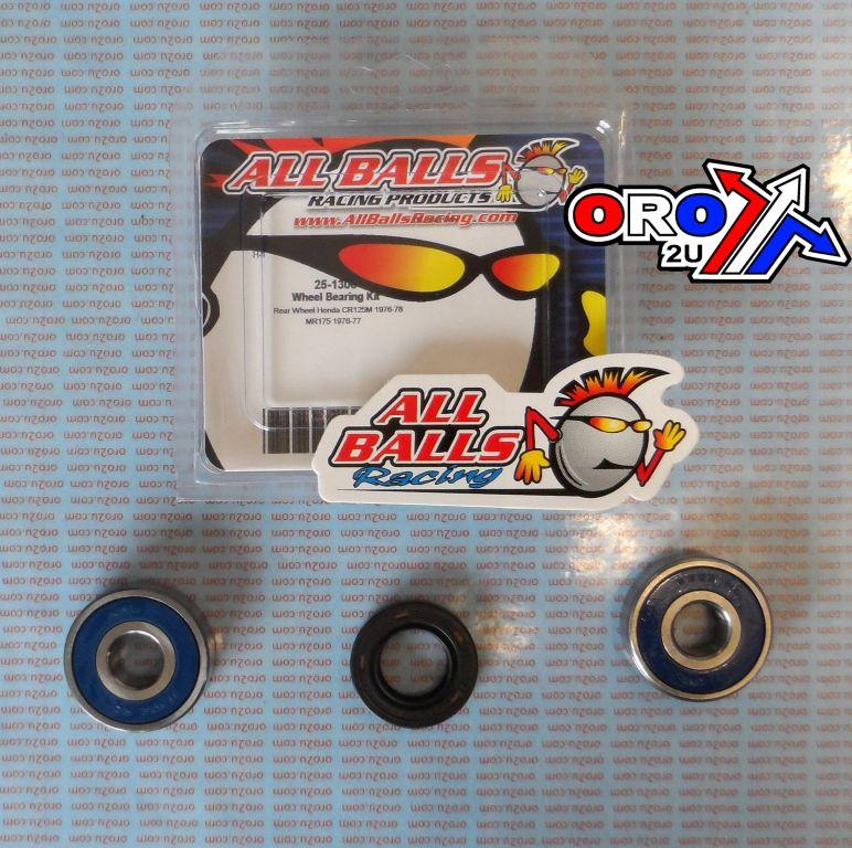 WHEEL BEARING KIT FRONT 74-19 SUZ RV200/HON CR125/MR175, ALLBALLS 25-1306 DIRT/ROAD