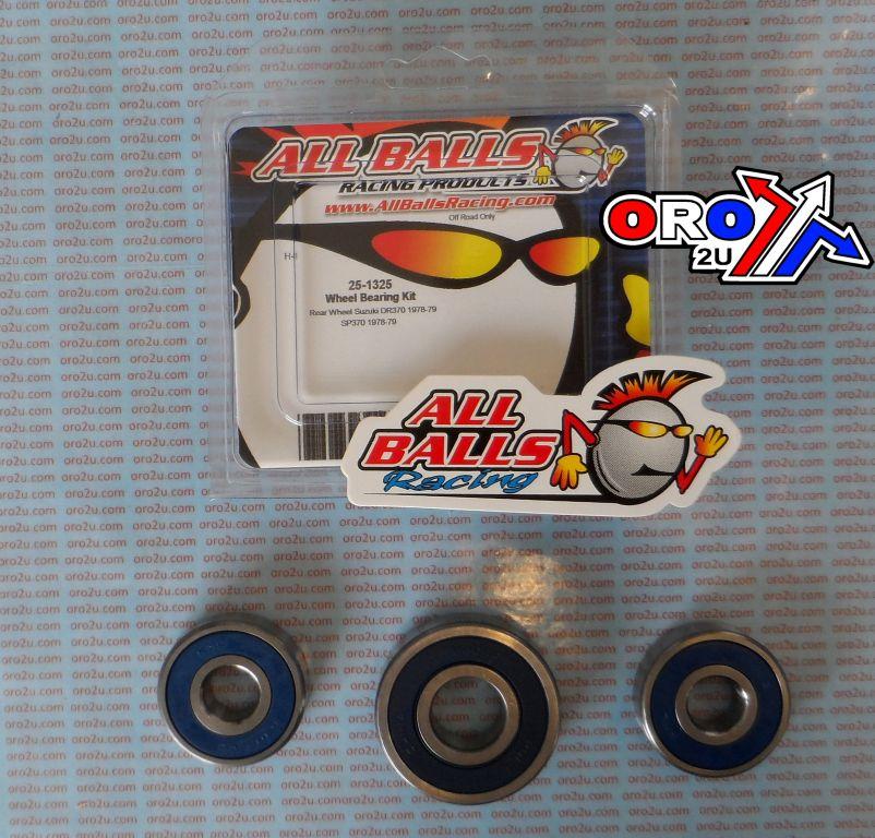 WHEEL BEARING KIT REAR 78-79 SUZ DR/SP370, ALLBALLS 25-1325 ROAD