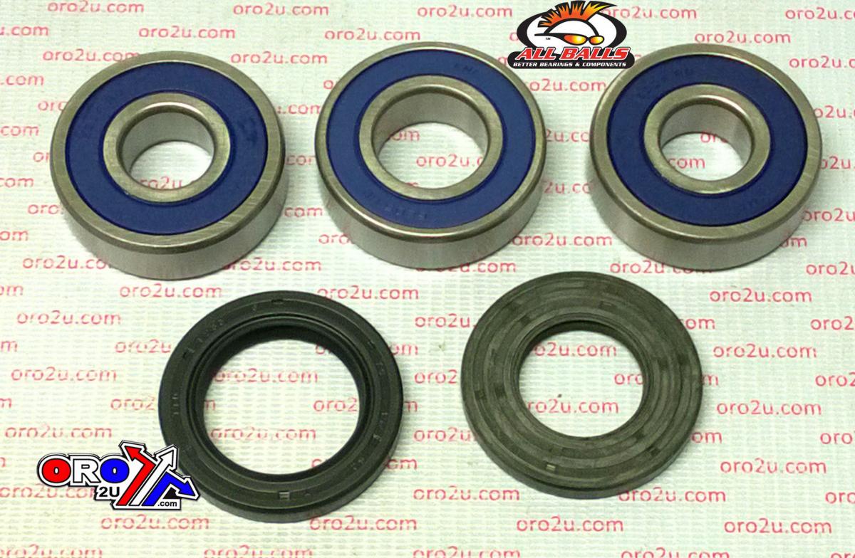 WHEEL BEARING KIT REAR 89-22 KAW KLE/KLZ/SX/Z/ZX 750/1000, ALLBALLS 25-1281 ROAD