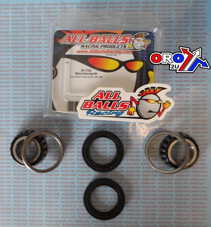 WHEEL BEARING KIT REAR 1999 POLARIS XPLORER 300, ALLBALLS 25-1152 ATV