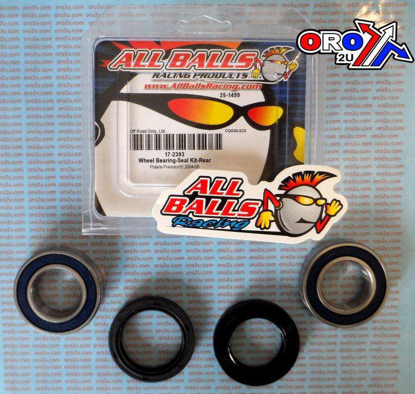 WHEEL BEARING KIT FRONT & REAR 04-19 CF-MOTO/POLARIS, ALLBALLS 25-1499 ATV