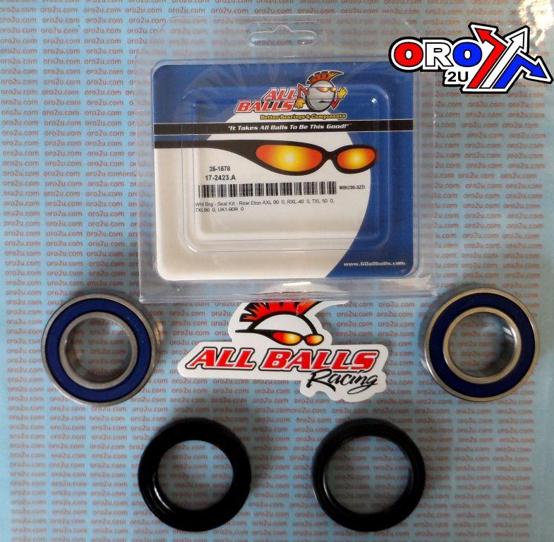WHEEL BEARING KIT REAR 78-87 HON ATC/TRX70/ETON AXL/DXL/NXL/RXL/TXL, ALLBALLS 25-1578 ATV