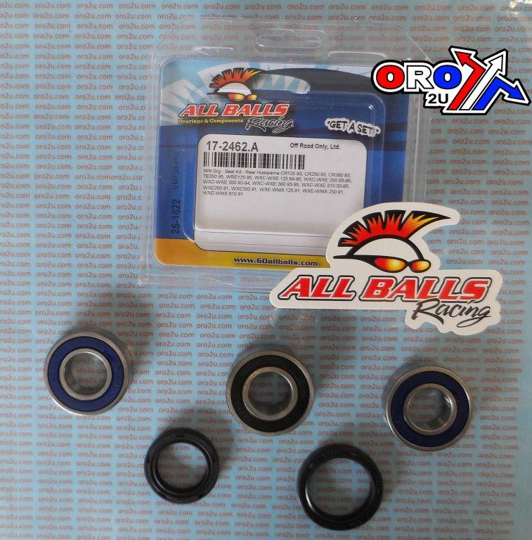 WHEEL BEARING KIT REAR 90-96 HUSKY CR/TC/TE/WRE/WXC/WXE/WMX, ALLBALLS 25-1622 DIRT