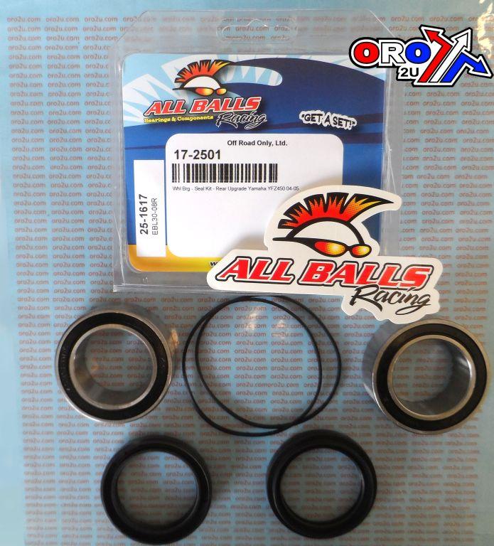 REAR CARRIER UPGRADE KIT YFZ, ALLBALLS 25-1617 YFZ450 04-05