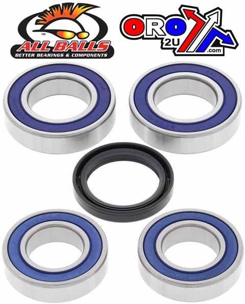 WHEEL BEARING KIT REAR 98-14 DUCATI GT/ST/SPORT/MONS/MULTI, ALLBALLS 25-1668 ROAD