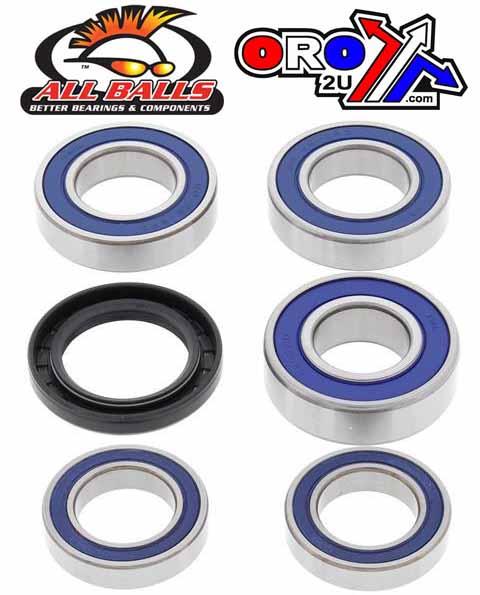 WHEEL BEARING KIT REAR 10-20 HON VT/VTX 1300, ALLBALLS 25-1656 ROAD