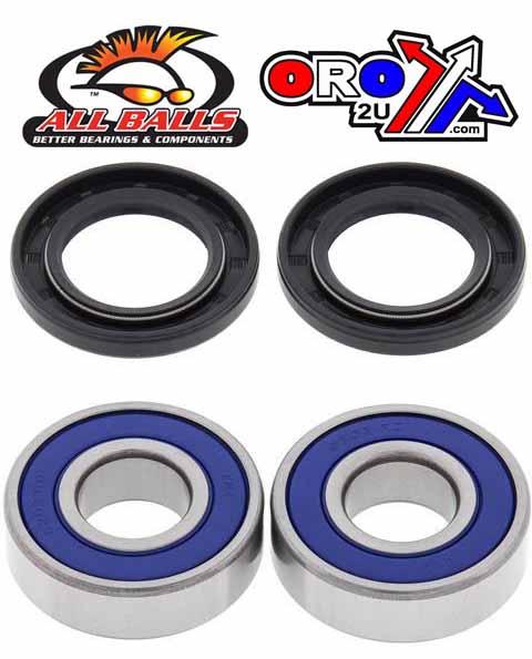 WHEEL BEARING KIT FRONT 09-22 YAM FJ/FZ/MT/XSR/YZF-R7, ALLBALLS 25-1659 ROAD