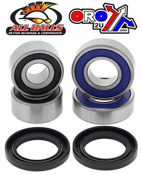 WHEEL BEARING KIT FRONT 87-14 ARC-CAT/GAS/HON/KAW/KYM, ALLBALLS 25-1635 ATV