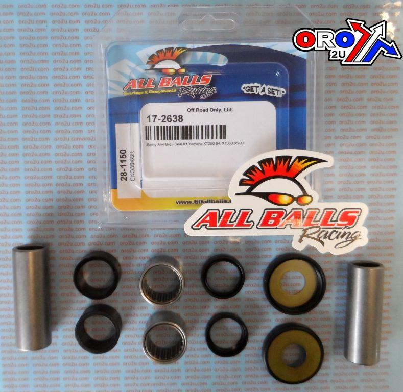 SWINGARM BEARING KIT ALLBALLS, ALLBALLS 28-1150 YAMAHA XT250/350 84-00