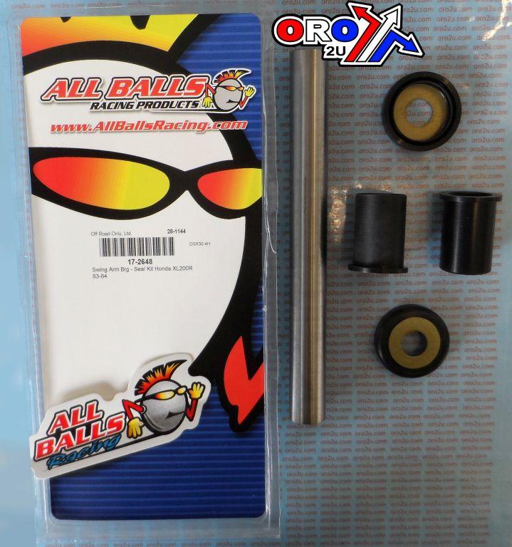 SWINGARM BEARING KIT ALLBALLS, ALLBALLS 28-1144 HONDA XL200R 83-84