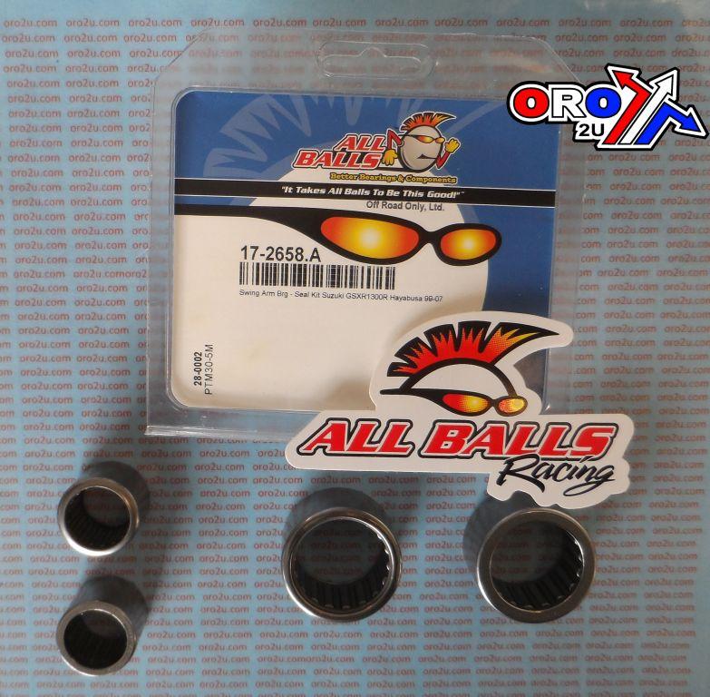 SWINGARM BEARING KIT ALLBALLS, ALLBALLS 28-0002 SUZUKI GSXR1300R 99-07