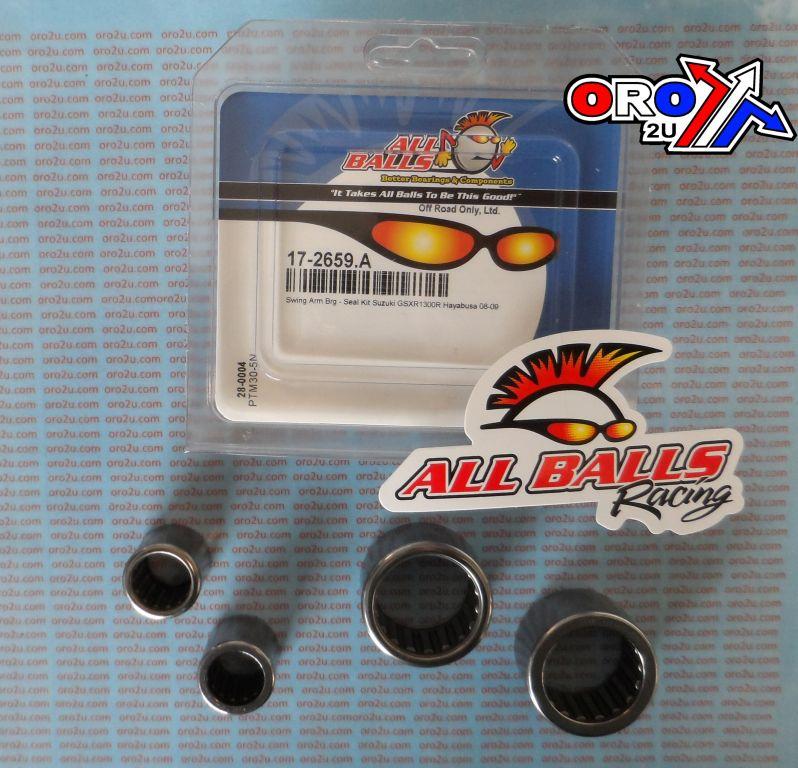 SWINGARM BEARING KIT ALLBALLS, ALLBALLS 28-0004 SUZUKI GSXR1300R 08-19