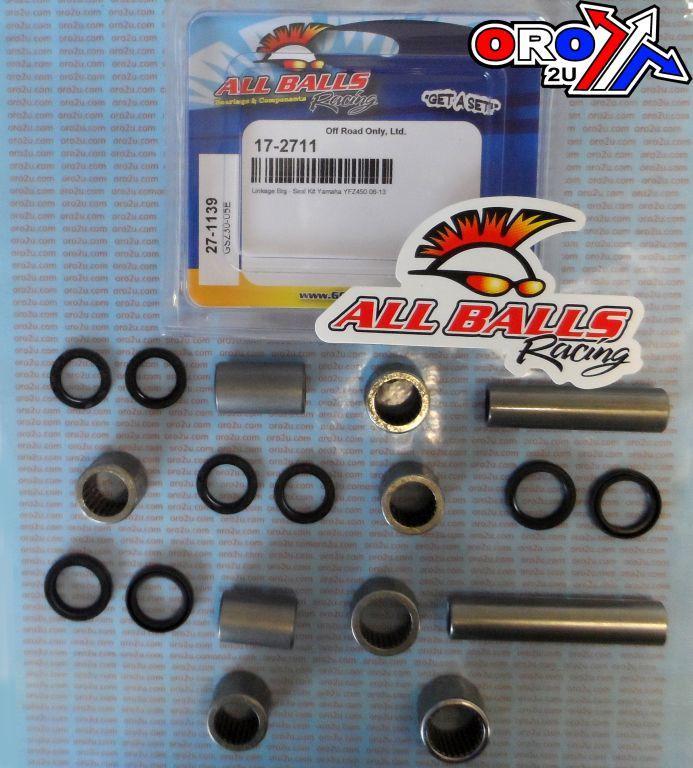LINKAGE BEARING KIT YZF450, ALLBALLS 27-1139 YAMAHA, YFZ450 2006-2009