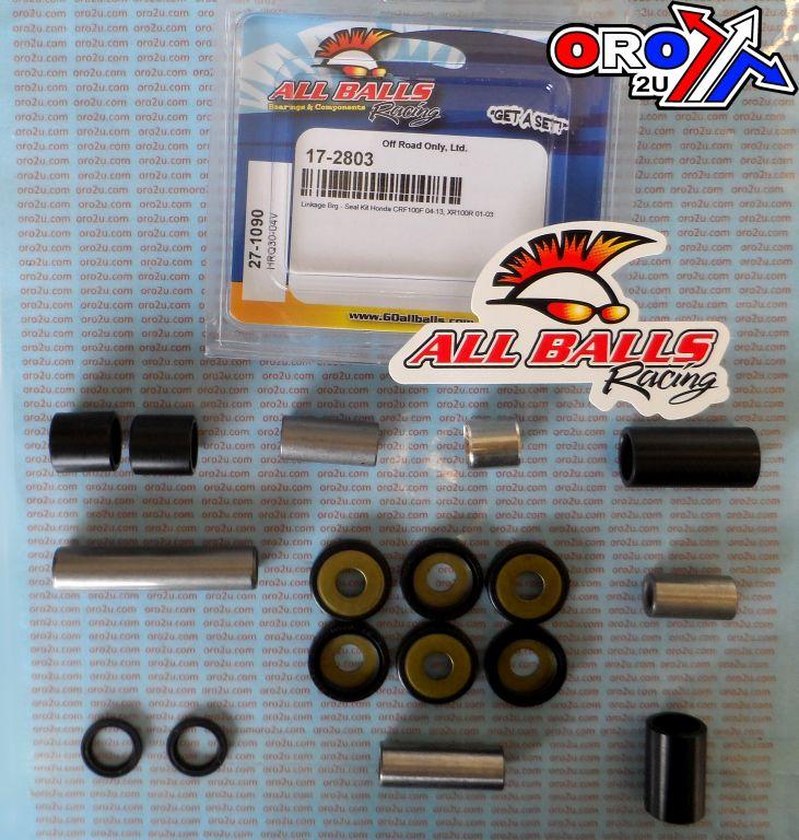 SWINGARM LINKAGE KIT XR/CRF100, ALLBALLS 27-1090 HONDA, CRF100F 2004-2013, XR100R 2001-2003