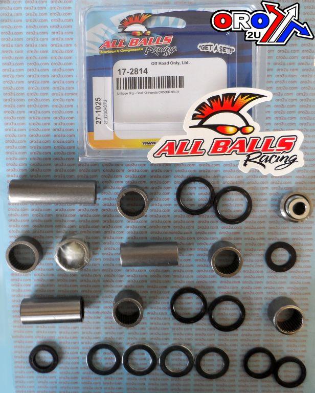 SWINGARM LINKAGE KIT CR500R, ALLBALLS 27-1025 HONDA 96-01