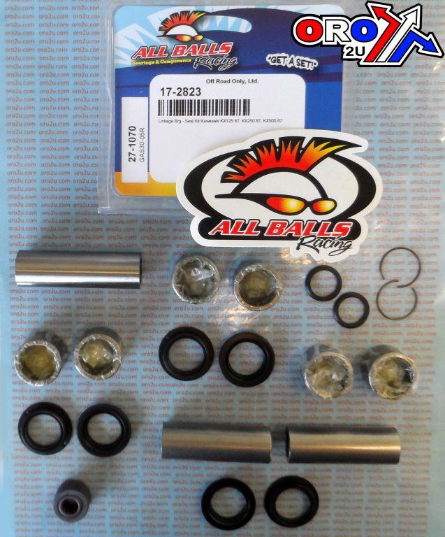 SWINGARM LINKAGE KIT KX 1987, ALLBALLS 27-1070 KAWASAKI, KX125 87, KX250 87, KX500 87