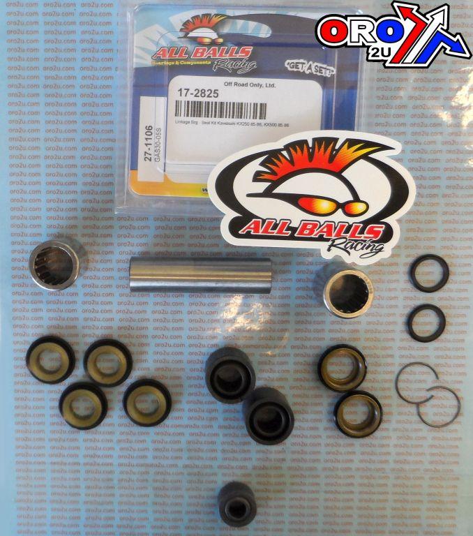 SWINGARM LINKAGE KIT KX 85-86, ALLBALLS 27-1106 KAWASAKI, KX250 85-86, KX500 85-86