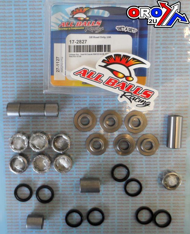 SWINGARM LINKAGE KIT RMZ, ALLBALLS 27-1127 SUZUKI RM