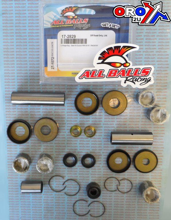 SWINGARM LINKAGE KIT RM125, ALLBALLS 27-1072 SUZUKI RM250, RM125 91, RM250 91