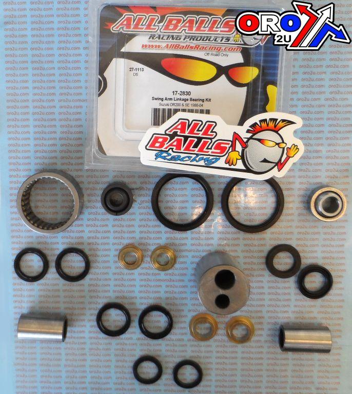 SWINGARM LINKAGE KIT ROAD, ALLBALLS 27-1113 SUZUKI DIRT, DR200, SP200