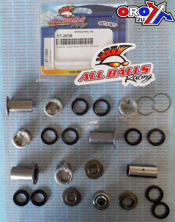 SWINGARM LINKAGE KIT YZ, ALLBALLS 27-1080 YAMAHA MX