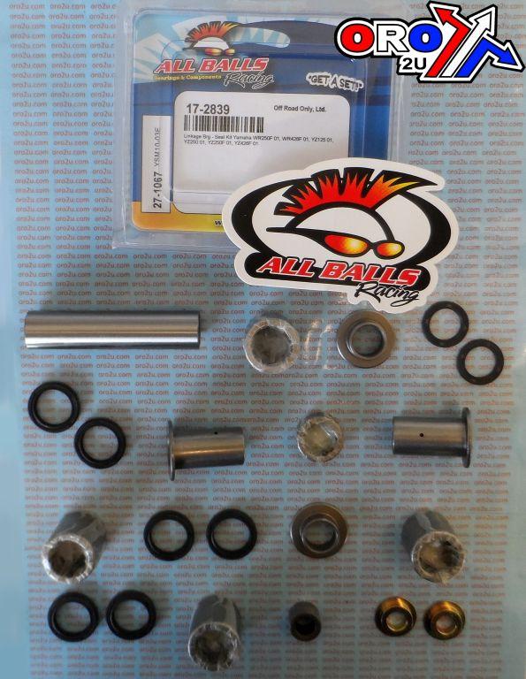 SWINGARM LINKAGE KIT WR, YZ, ALLBALLS 27-1067 YAMAHA MX