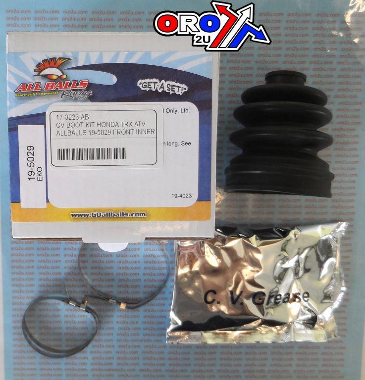 CV BOOT KIT HONDA TRX ATV, ALLBALLS 19-5029 SIZE 16x60x80