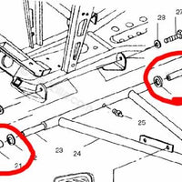 A-ARM BUSH KIT/8 POLARIS
