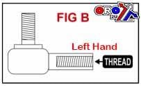 TIE ROD END INNER LH, AT-08123