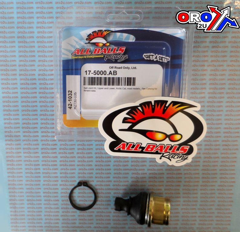 UPPER, LOWER BALL JOINT KIT, ARCTIC CAT ALLBALLS 42-1032