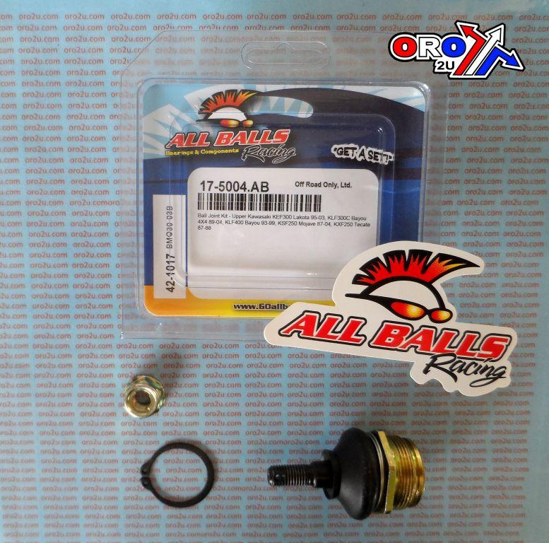 UPPER, LOWER BALL JOINT KIT, ALLBALLS 42-1017 KAWASAKI, 17-5004