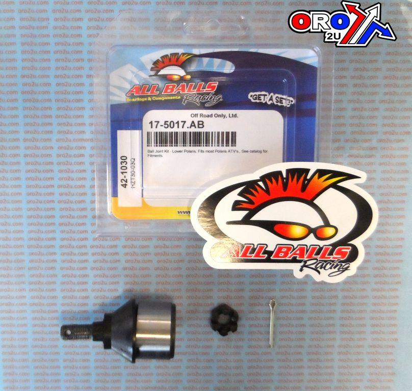 LOWER BALL JOINT KIT POLARIS, ALLBALLS 42-1030 Trail Blazer 7061158 7061130 7061153 7080364 7080673 7080927.