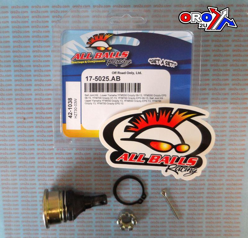 LOWER BALL JOINT KIT YFM550, ALLBALLS 42-1038 YAMAHA