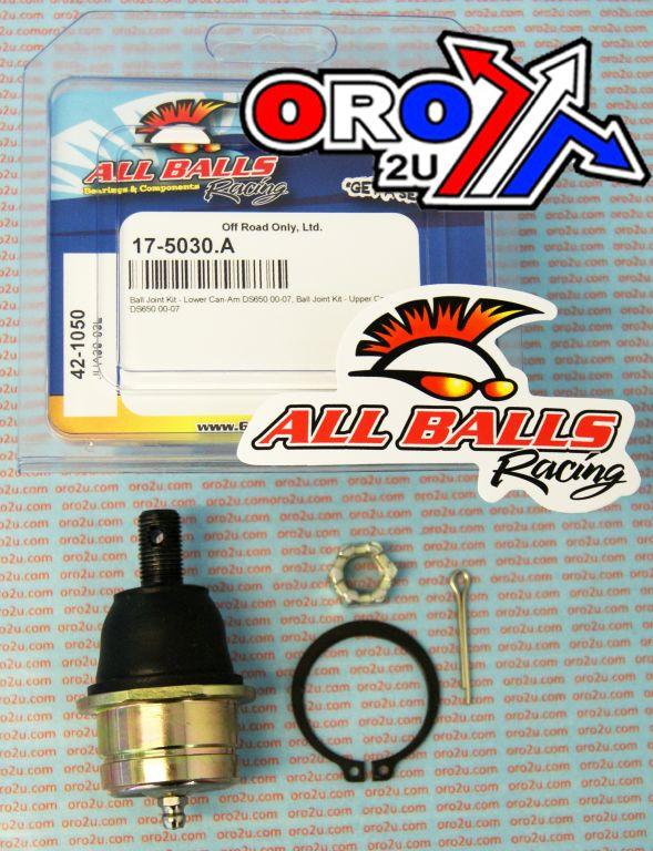 UPPER / LOWER BALL JOINT KIT, ALLBALLS 42-1050 Can-Am DS650