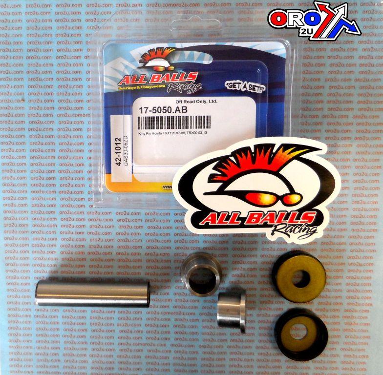 KING PIN SET HONDA TRX90, ALLBALLS 42-1012 TRX125