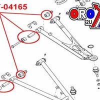 FRONT A-ARM REPAIR KIT, BRONCO AT-04165 Can-Am
