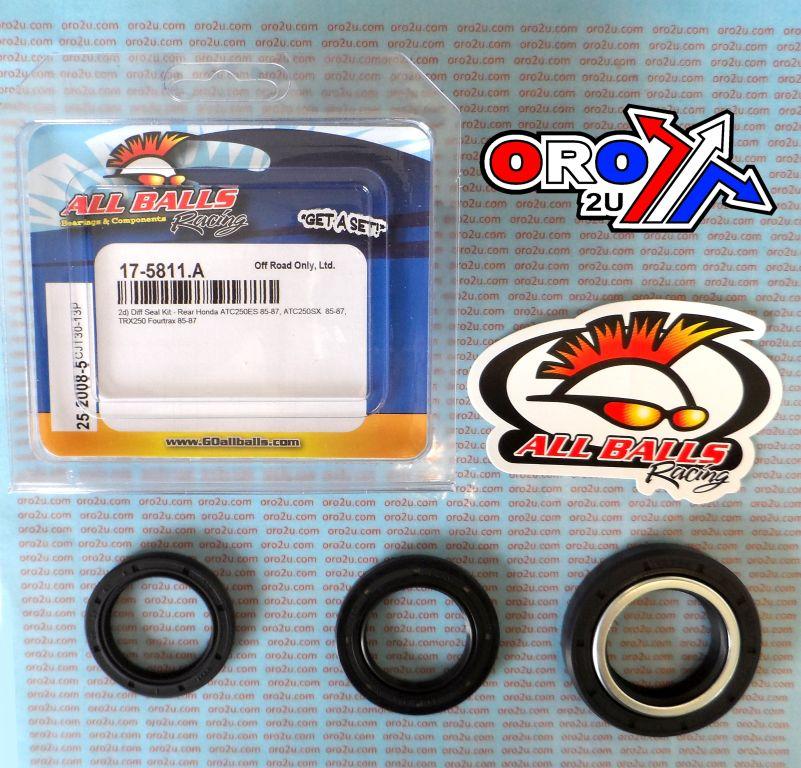 DIFFERENTIAL SEAL KIT ATC250, ALLBALLS 25-2008-5 HONDA ATV