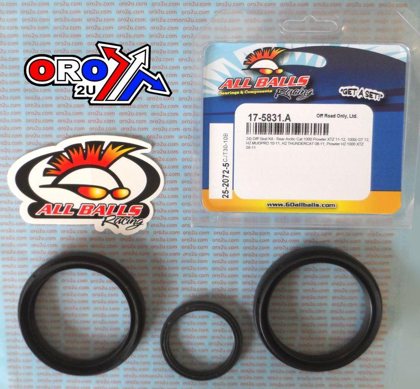 DIFFERENTIAL SEAL KIT A-CAT, ALLBALLS 25-2072-5 Arctic Cat